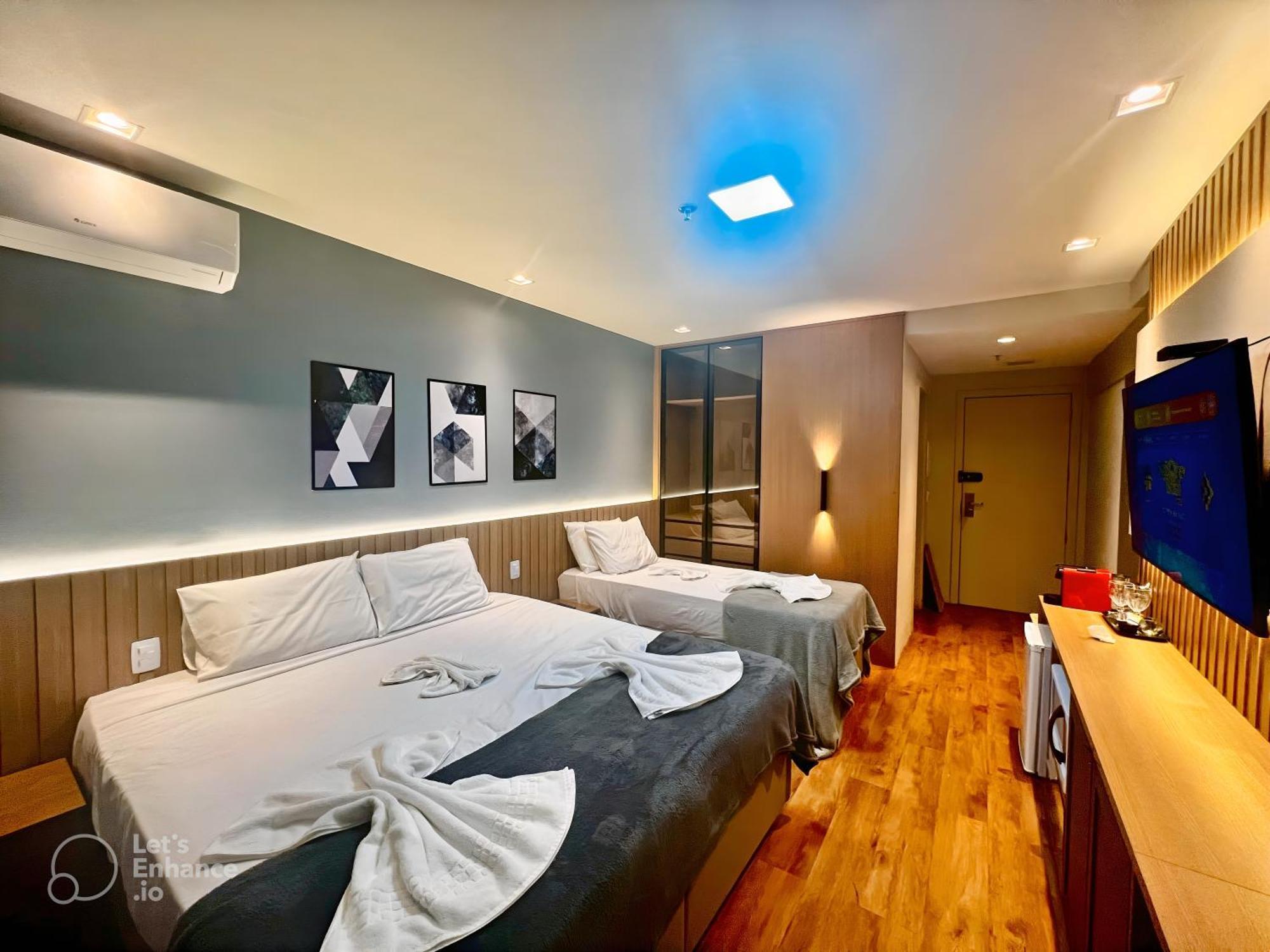 True America Apart-Hotel กัมโปส โดส กอยตากาเซส ภายนอก รูปภาพ